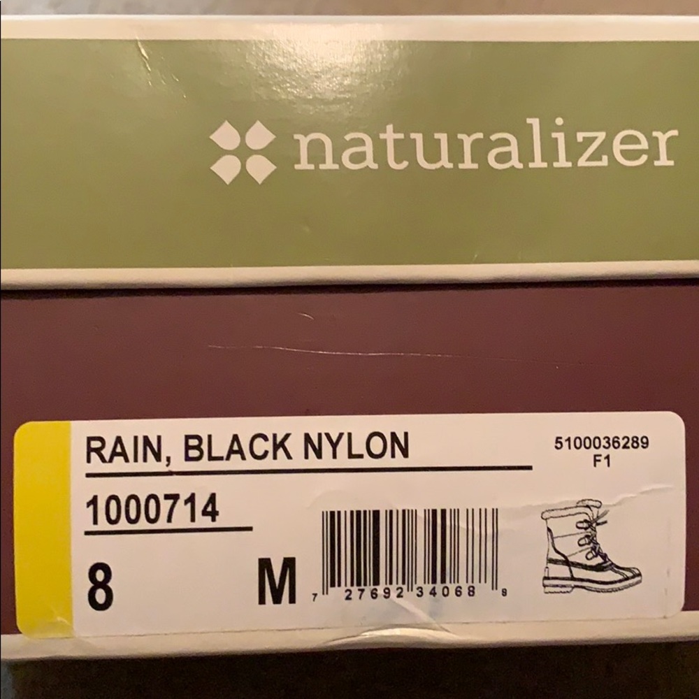 Rain Black boots. - Picture 4 of 5